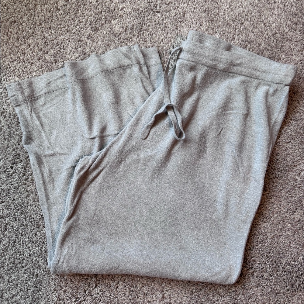 Barefoot Dreams CozyChic Ultra Lite wide leg cropped pants